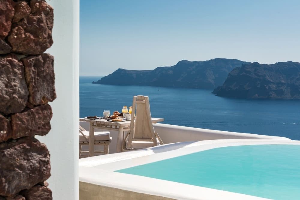 Sunset Villa Socrates with Infinity Pool room